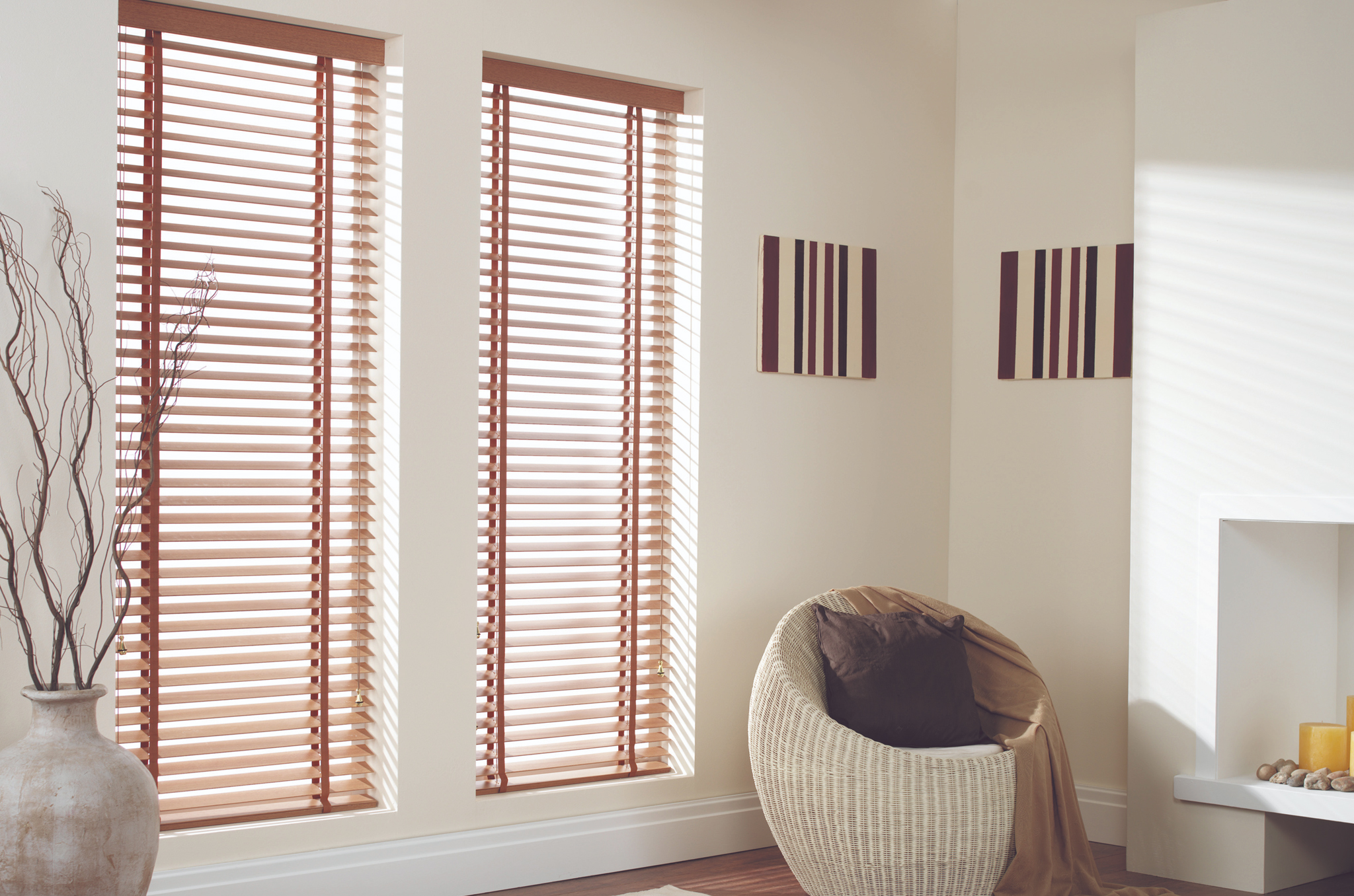 Diy Woven Wood Window Shades Hack